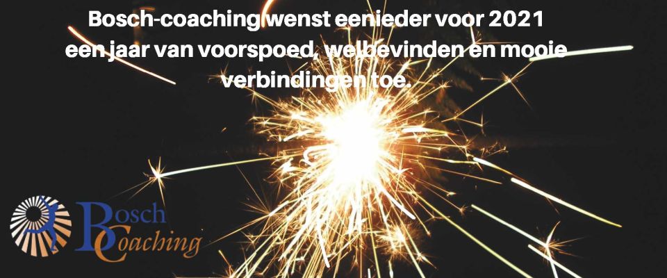 Bosch-coaching wenst eenieder een voorspoedig 2021 toe!