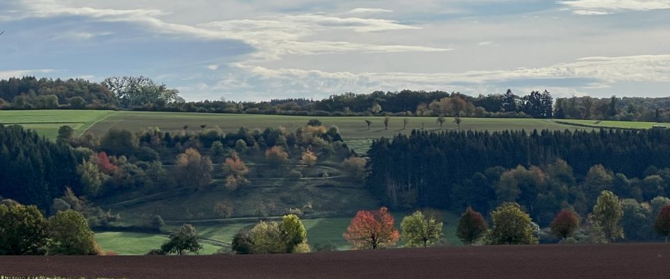 Terugkijkend op oktober, in het midden van de herfst.
