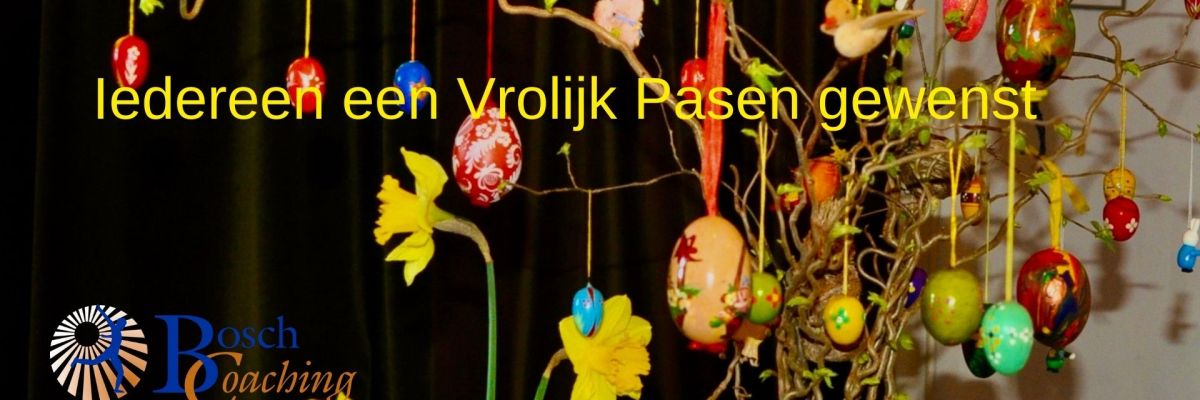 Werken ten tijde van de lock-down en een heel vrolijk pasen gewenst